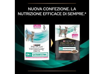 Purina Pro Plan Veterinary Diets Feline EN ST/OX Gastrointestinal Salmone da 85 gr Umido Gatti